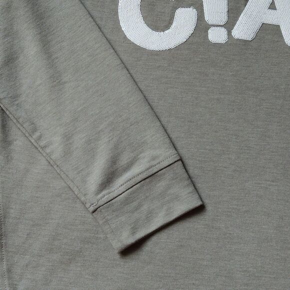 NWT Isaac Mizrahi Ciao Sequin Meredith Statement Tunic Top - Picture 3 of 10